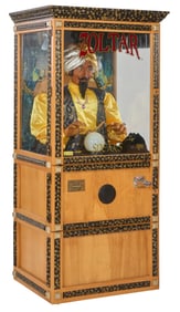 Zoltar Fortune Teller Machine, 20th c., H.- 77 in., W.- 33 in., D.- 28 in.