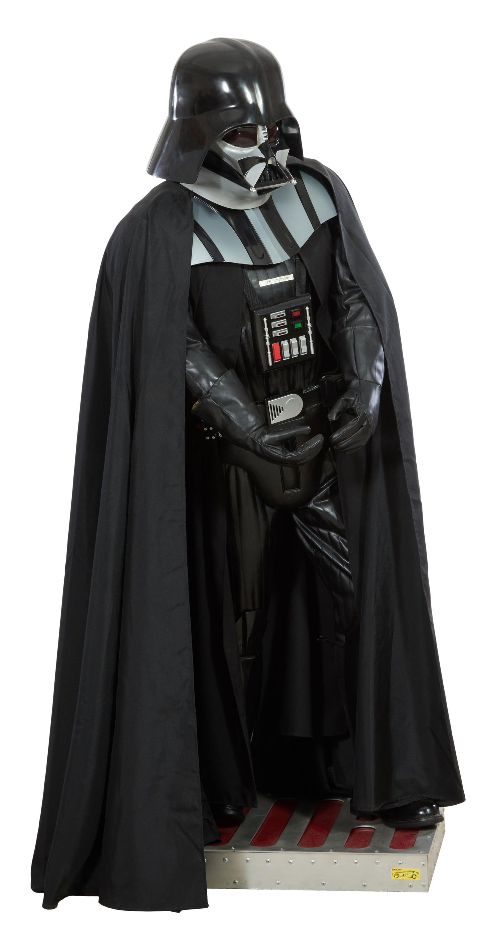 Life-Sized Darth Vader Replica, from Star Wars, Empire Strikes Back, H.- 76 in., W.- 27 in., D.- 27 (1 of 1)