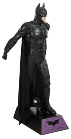Life-Sized Batman "The Dark Knight" Electrified Figure, Overall- H.- 85 in., W.- 39 3/8 in., D.- 39