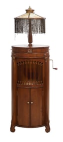 Modernola Console Gramophone c. 1920, H.- 69 in., Dia.- 25 in.