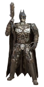 Large Contemporary Metal Sculpture of the Batman the "Dark Knight," 21st C., designed by Kalifano,