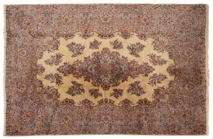 Karastan Kirman Carpet, 8'7 X 12'2.