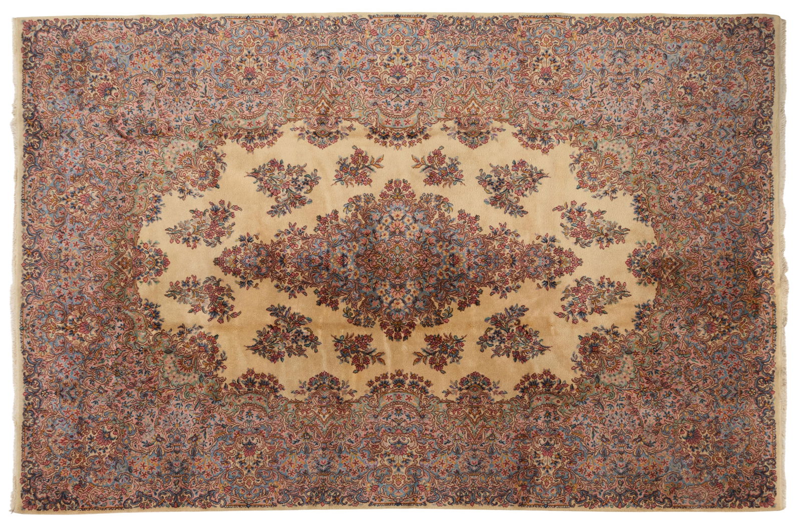 Karastan Kirman Carpet, 8'7 X 12'2. (1 of 2)
