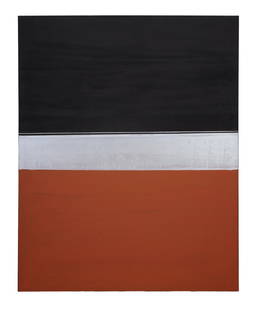 Allen Melton (American/Mississippi, b. 1964), "Untitled: Abstract,", H.- 48 in., W.- 60 in.: Allen Melton (American/Mississippi, b. 1964), "Untitled: Abstract," acrylic on canvas, signed en verso, unframed, H.- 48 in., W.- 60 in.