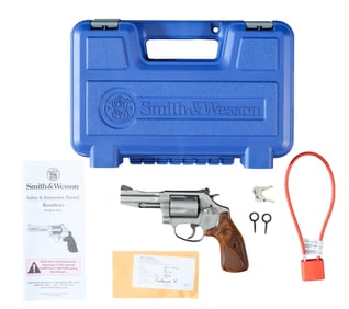 Smith & Wesson Model 60 357 Magnum Pro Series Revolver, L.- Barrel- 3 in.
