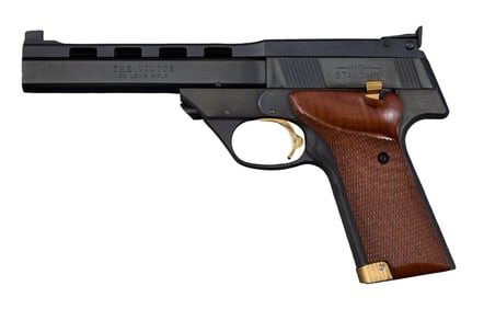 High Standard "The Victor" .22 LR Pistol, 20th c., L.- Barrel- 5 1/2 in.