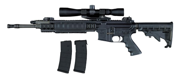 Ruger SR-556 Rifle, L.- Barrel- 16 in.