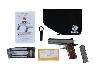 Ruger SR1911 .45 Auto Centerfire Pistol, L.- Barrel- 4 in.