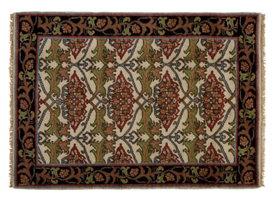William Morris Arts & Crafts Carpet, 4' 2 x 5' 10.