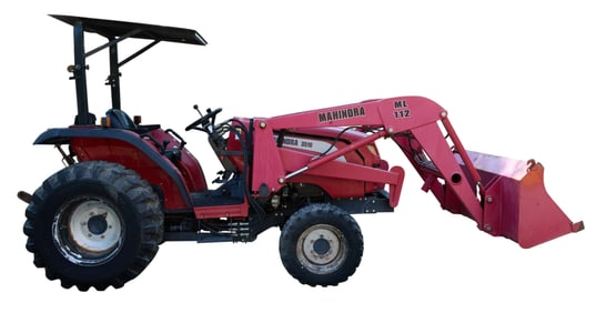 Mahindra 3510 Compact Utility Tractor, 2002-2009, H.- 83 in., W.- 190 in., D.- 65 in.