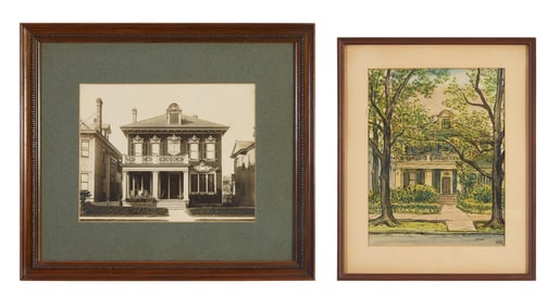 Harold Ivar de Rehling Quistgaard (American/Louisiana, 1914-2008), "1514 Jefferson Ave., New