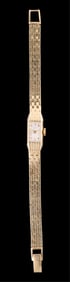 Ladies' 14K Yellow Gold Elgin Wristwatch, App. Wt.- 18.8 grams; L.- 6 1/2 in.