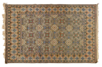 Wool Oushak-Style Oriental Rug, 7' 2 x 11' 2.
