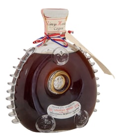 Remy Martin Louis XIII Baccarat Cognac Decanter, Renfield Importers, N.J., 1960's, H.- 8 1/4 in.,