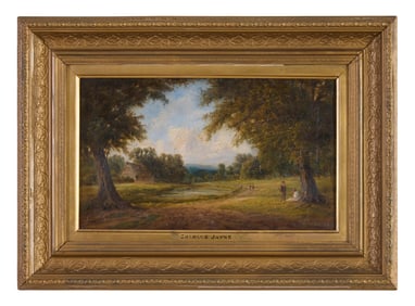 Charles Jayne (British, 1815/16-1891), "View of Totteridge Common, Hertfordshire, England," 1880,