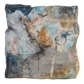 Allison Stewart (American/Louisiana, b. 1941), "Fragment II - from the Artifact Series," 1990, H.-