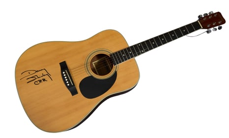 Danny Shirley Confederate Railroad Autographed Hohner Acoustic Guitar, L.- 41 3/4 in., W.- 15 1/2