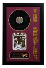 The Beatles "Sargeant Pepper's Lonely Hearts Club" Memorabilia, Overall- H.- 35 1/2 in., W.- 23 1/2