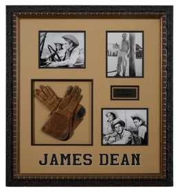 James Dean Apparel Memorabilia, Overall- H.- 39 1/2 in., W.- 36 1/2 in.