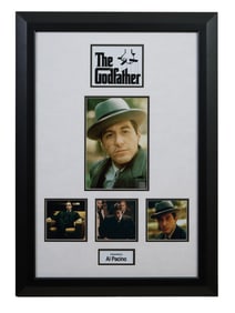 Al Pacino Autographed Memorabilia from "The Godfather" (1972), Overall- H.- 34 3/4 in., W.- 25 1/2