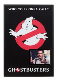 Dan Akroyd Autographed Memorabilia from "Ghostbusters" (1984), Sight- H.- 38 1/2 in., W.- 26 1/2