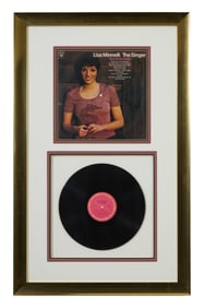 Liza Minelli, The Singer, "You're So Vain" Memorabilia, Overall- H.- 38 1/2 in., W.- 24 in.