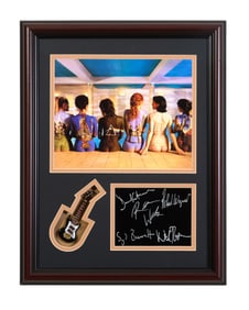 Pink Floyd 'Back' Catalogue Autographed Memorabilia, Overall- H.- 18 in., W.- 14 in.