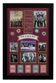 Autographed Memorabilia from "The Rat Pack" (1998), Overall- H.- 35 1/2 in., W.- 23 1/2 in.