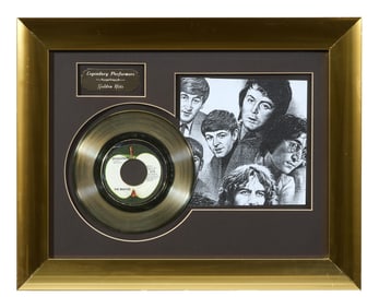 The Beatles "Revolution" Memorabilia, Overall- H.- 15 in., W.- 19 in.