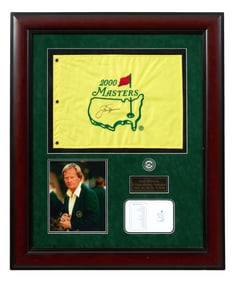 Jack Nicklaus Autographed Golf Memorabilia, Overall- H.- 35 1/2 in., W.- 29 1/2 in.