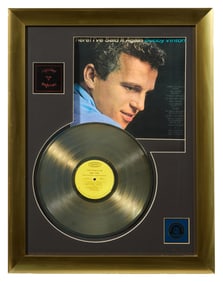 Bobby Vinton Rock and Roll Memorabilia, Overall- H.- 27 in., W.- 21 in.
