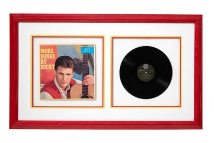 Ricky Nelson Music Memorabilia, Overall- H.- 25 3/4 in., W.- 43 3/4 in.