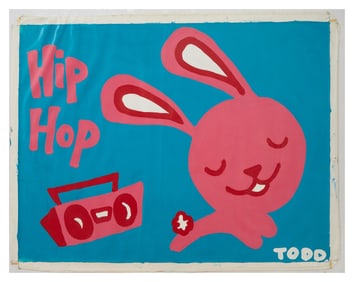 Todd Harris Goldman (American/Florida, b. 1969), "Hip Hop," H.- 36 in., W.- 48 in.