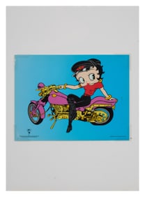 Betty Boop on Motorcycle, Collector's Item, 1999, H.- 6 in., W.- 8 in.