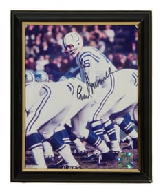 Baltimore Colts Football Memorabilia, Overall- H.- 11 1/2 in., W.- 9 1/2 in.