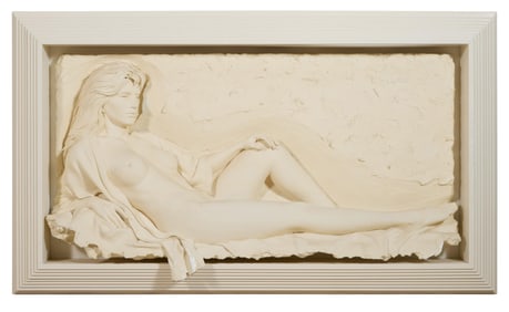 Bill Mack (American, b. 1949), "Fascination," Overall- H.- 42 in., W.- 72 3/4 in., D.- 11 in.