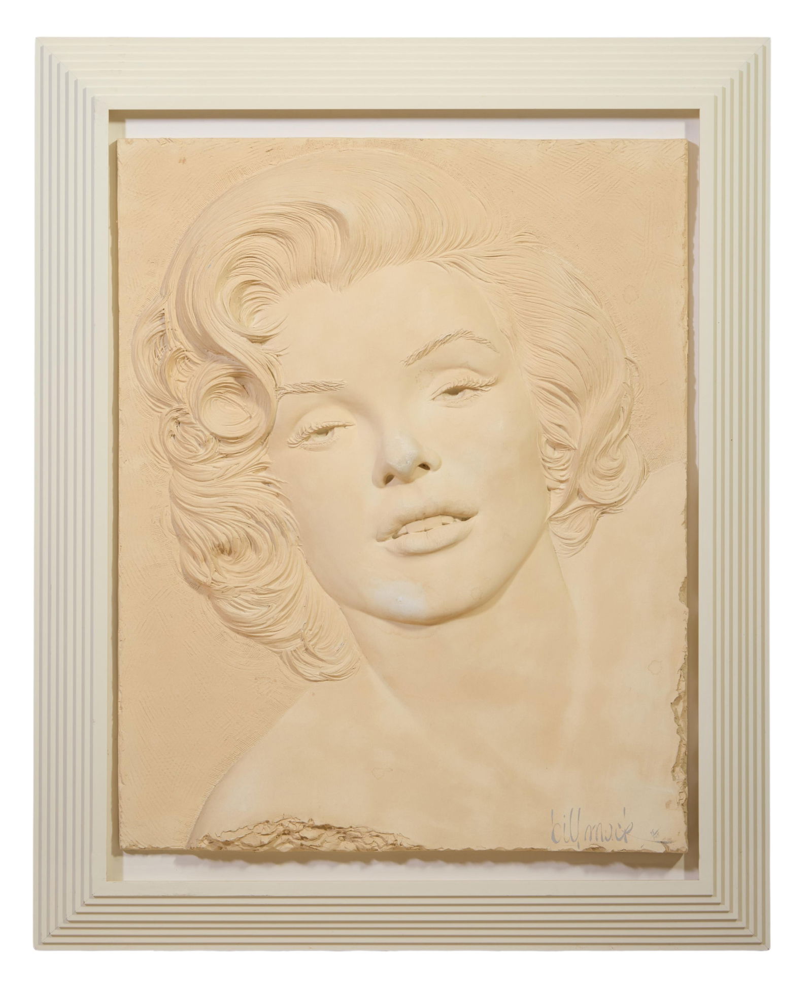 Bill Mack (American, b. 1949), "Legend - Marilyn Monroe," 1984, H.- 40 in., W.- 32 in., Framed- H.- (1 of 5)