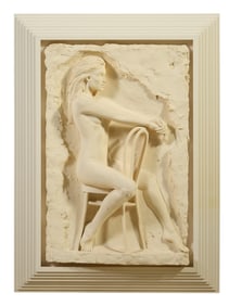 Bill Mack (American, b. 1949), "Solitude," Overall- H.- 42 1/2 in., W.- 31 in., D.- 5 in.