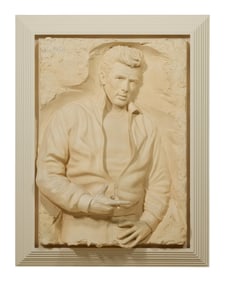 Bill Mack (American/Minnesota, b. 1949), "Rebel - James Dean," 1989, Overall- H.- 52 1/2 in., W.- 40