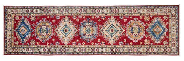 Uzbek Kazak Runner, 2' 10 x 9' 10.