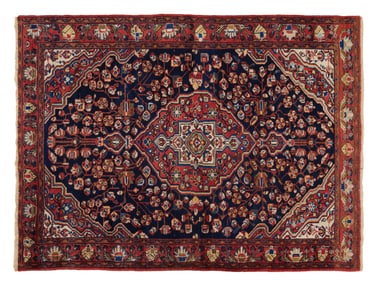 Antique Northwest Persian Malayer Village Rug, c. 1925-1935, 4' 6 x 6' 1.