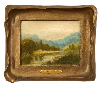 Tilden Daken (American/California, 1876–1935), "California Landscape," c. 1914-1919, Sight- H.- 6