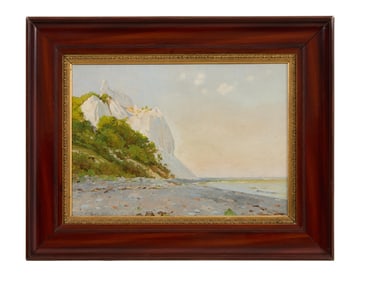 Frederick (Frederik) Julius August Winther (Danish, 1853-1916), "View from Hallands Vaedero," 1888,