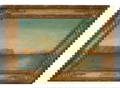 John Williamson (Scottish/American/New York, 1826-1885), "Hudson River near Palisades," 1874, H.- 10