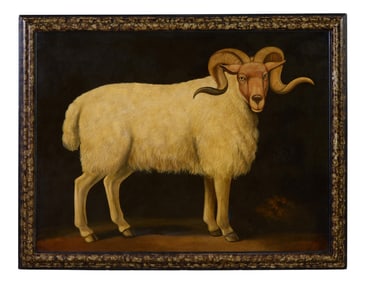 After William Skilling (American, 1892-1964), "Ram," 20th Century, H.- 36 1/2 in., W.- 48 3/4 in.,