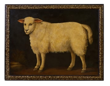 After William Skilling (American, 1892-1964), "Ewe," 20th Century, H.- 36 1/2 in., W.- 48 3/4 in.,
