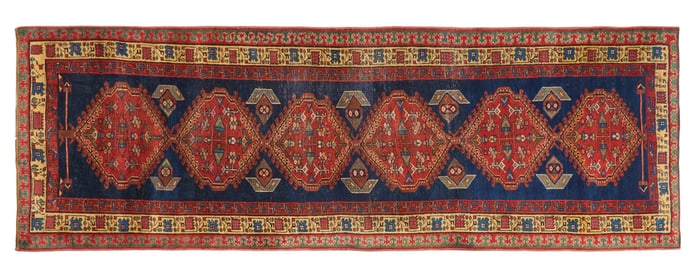 Antique Northwest Persian Heriz-Serab Runner, 3' 11 x 11' 3.