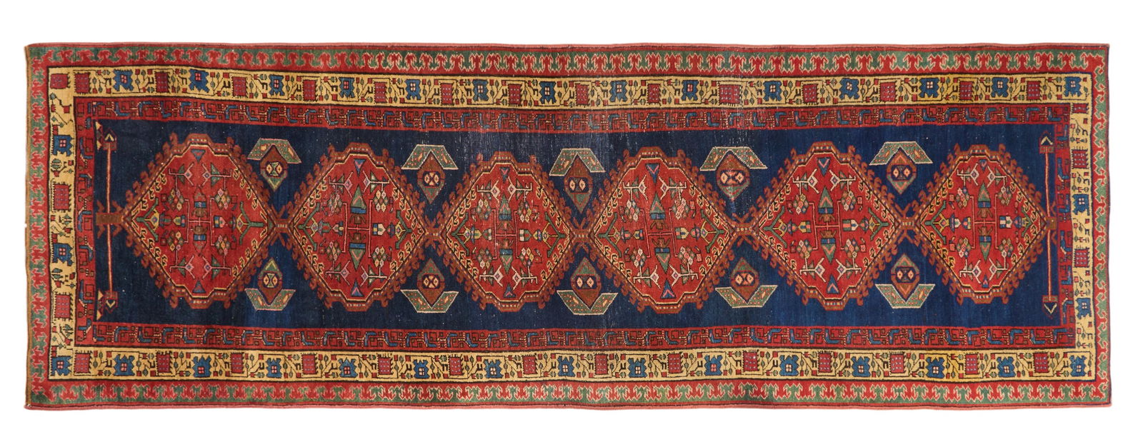 Antique Northwest Persian Heriz-Serab Runner, 3' 11 x 11' 3. (1 of 2)