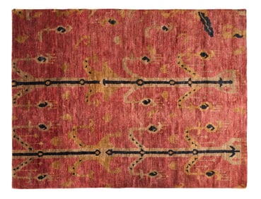 Oriental Tribal Carpet, 8' 9 x 11' 8.