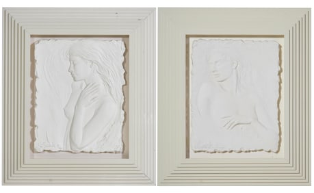 Bill Mack (American/Minnesota, b. 1949), "Dreams," and "Allure," Each- Overall- H.- 26 1/2 in., W.-